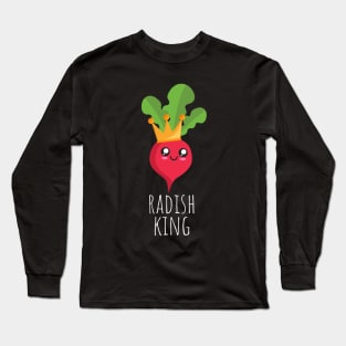 Radish King Cute Long Sleeve T-Shirt